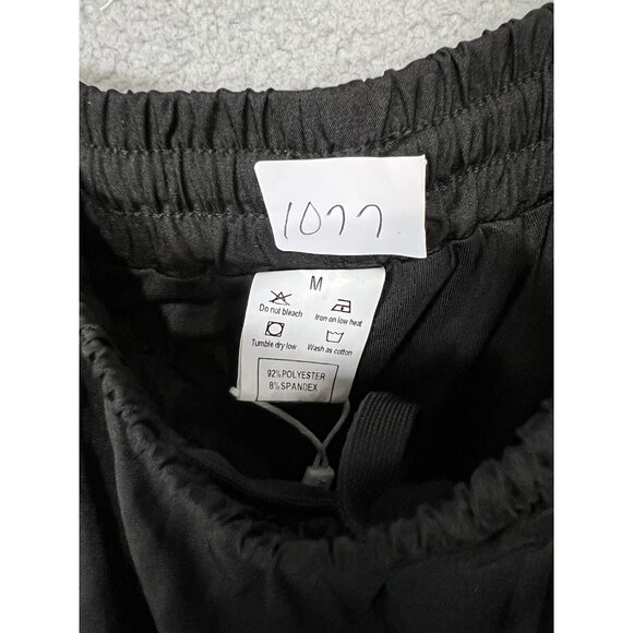 XIEERDUO Running Dolphin Shorts Women Sz Med Stretch Workout Athletic with Zippe - Picture 3 of 7